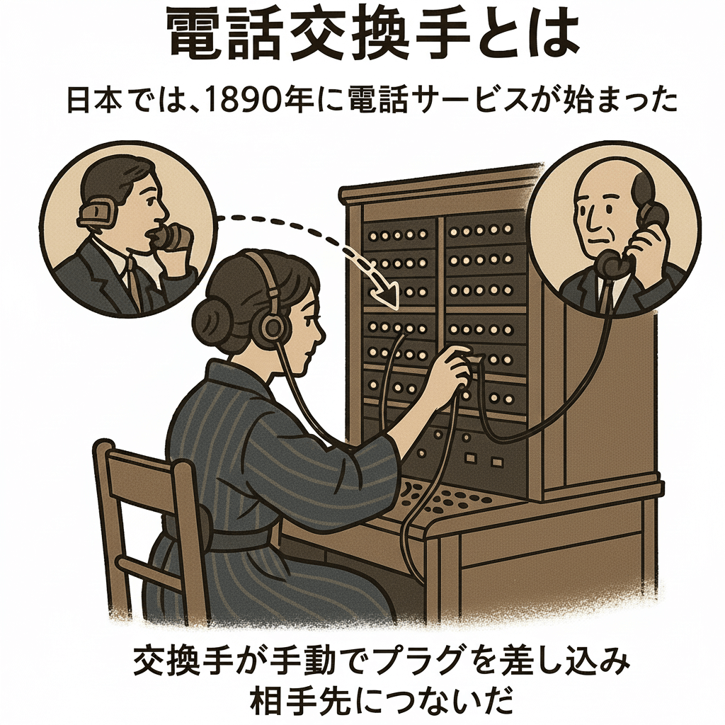 電話交換手とは