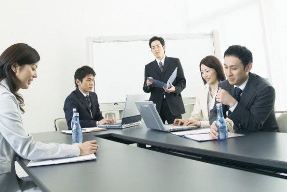 会議中の光景