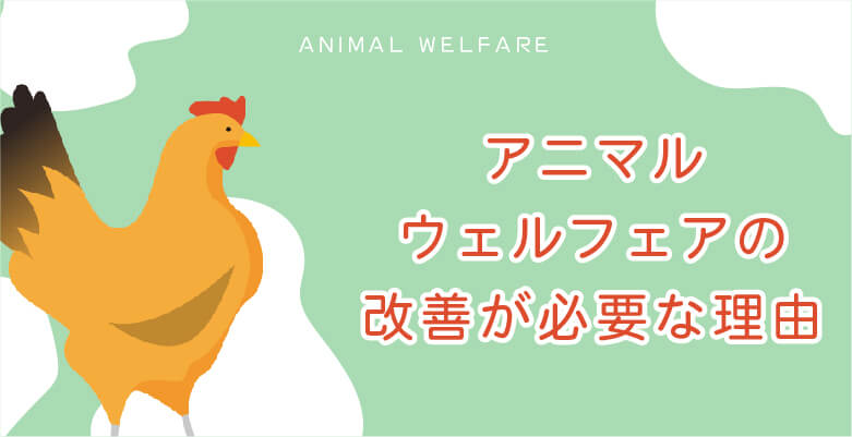 アニマルウェルフェアの改善が必要な理由