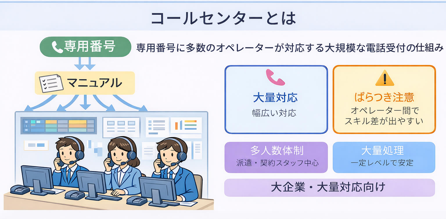 コールセンターとは