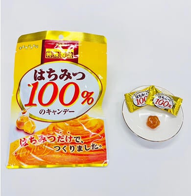 扇雀飴本舗:はちみつ100%のキャンデー