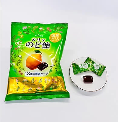 ロッテ:カリンのど飴