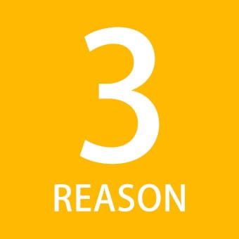 選ばれる3つの理由