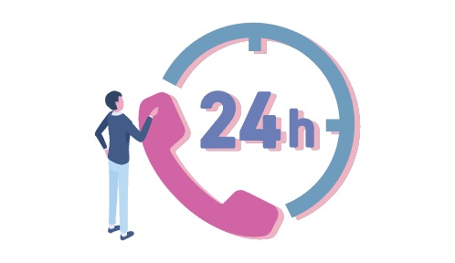 24時間受付体制を整えたい