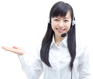 予約受付、商品問合せ・受注などの電話オペレーター